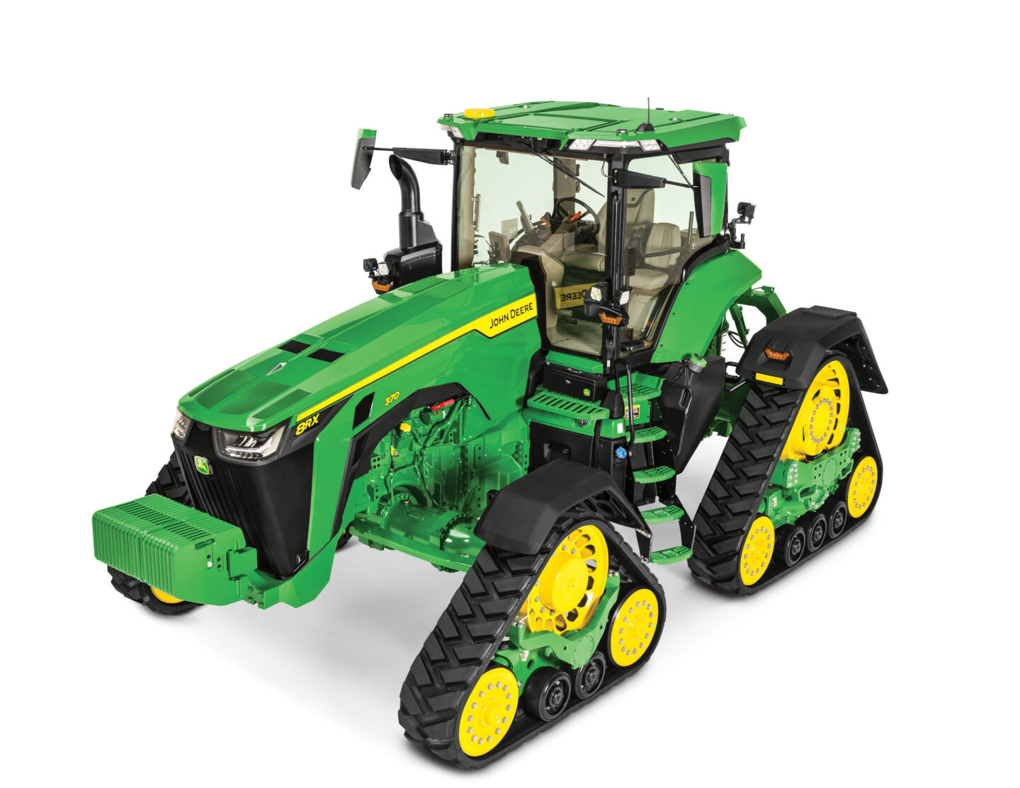 John Deere Offers 16.5-inch-wide tracks for 8RX Four-Track Tractors - North  America FarmQuip Magazine